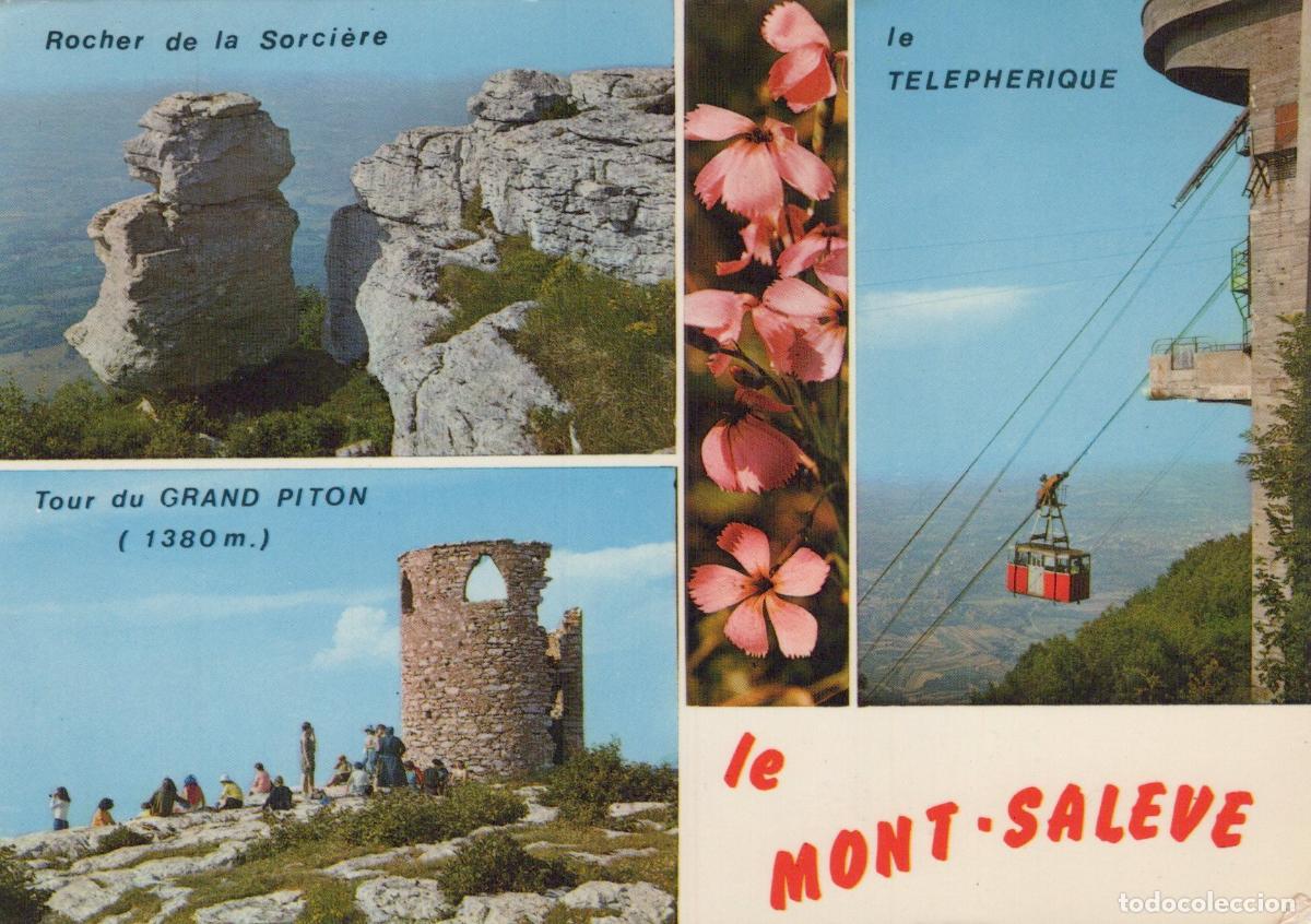Postkarten: France Mont Saleve Paysage Montagne T&eacute;l&eacute;ph&eacute;rique *YAK073