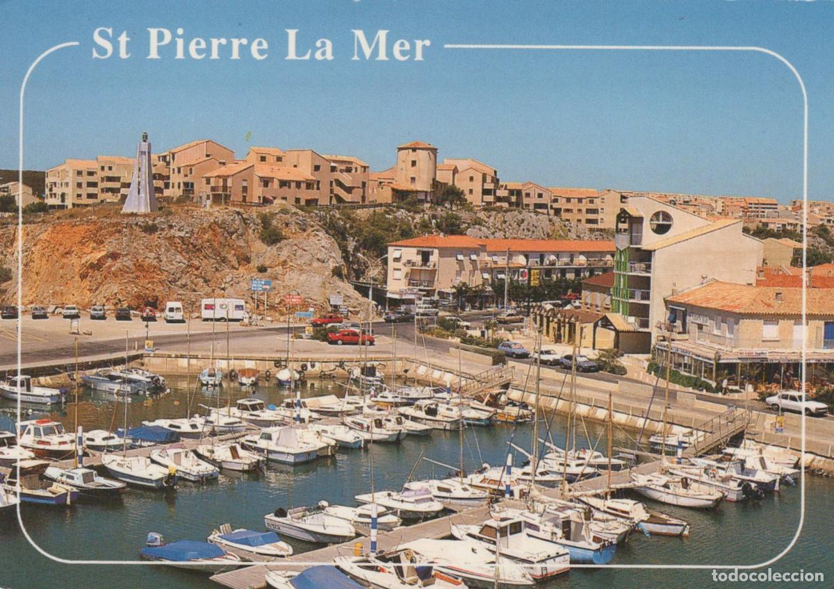 Postcards: France Saint Pierre la Mer Port Brossolette Marina *YAK051