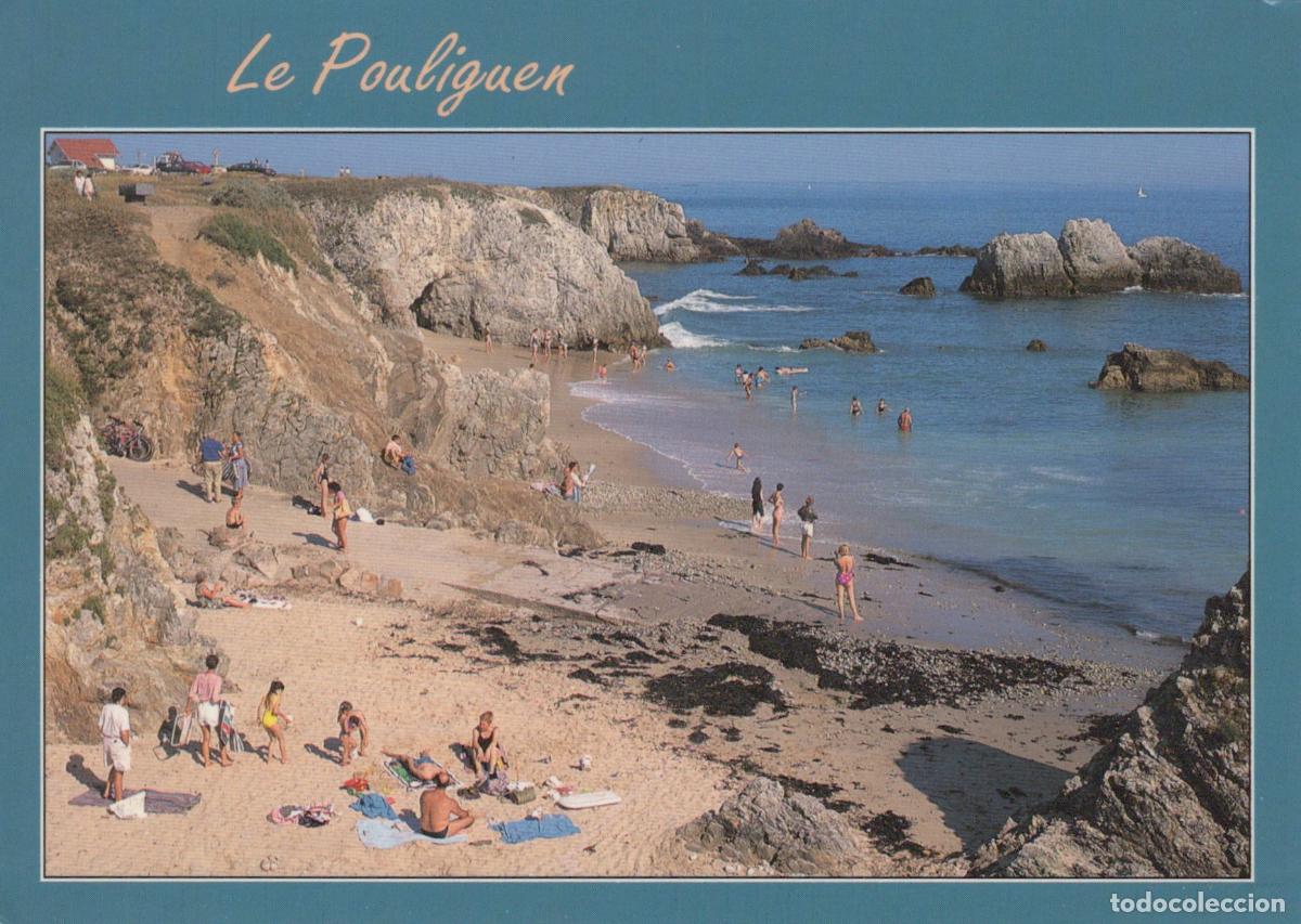 Postais: France Le Pouliguen Plage Grande C&ocirc;te Baigneurs *YAK056