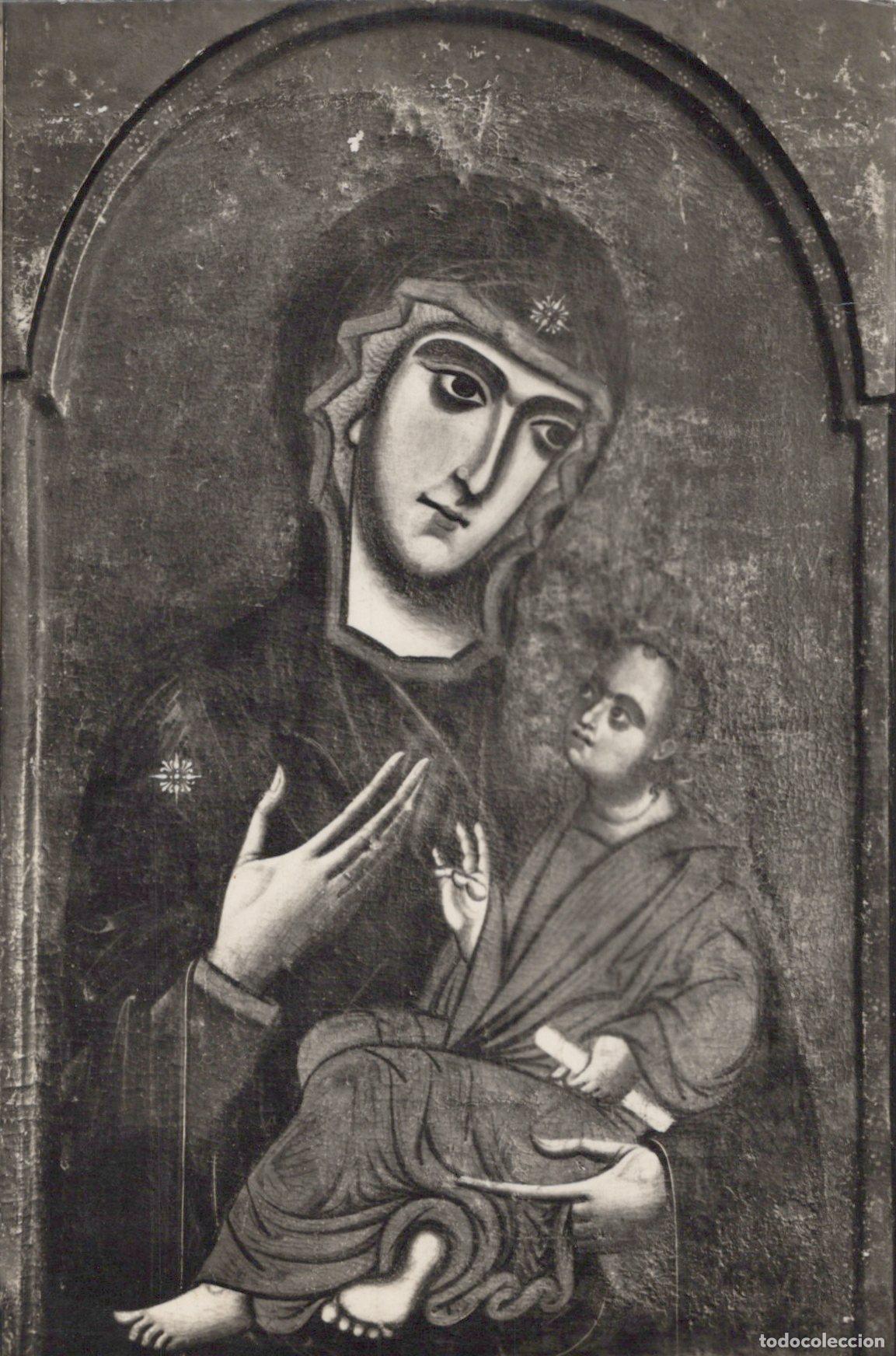 Postcards: Italy Florence Madonna Col Bambino Scuola XIII Secolo Posted *YAK083