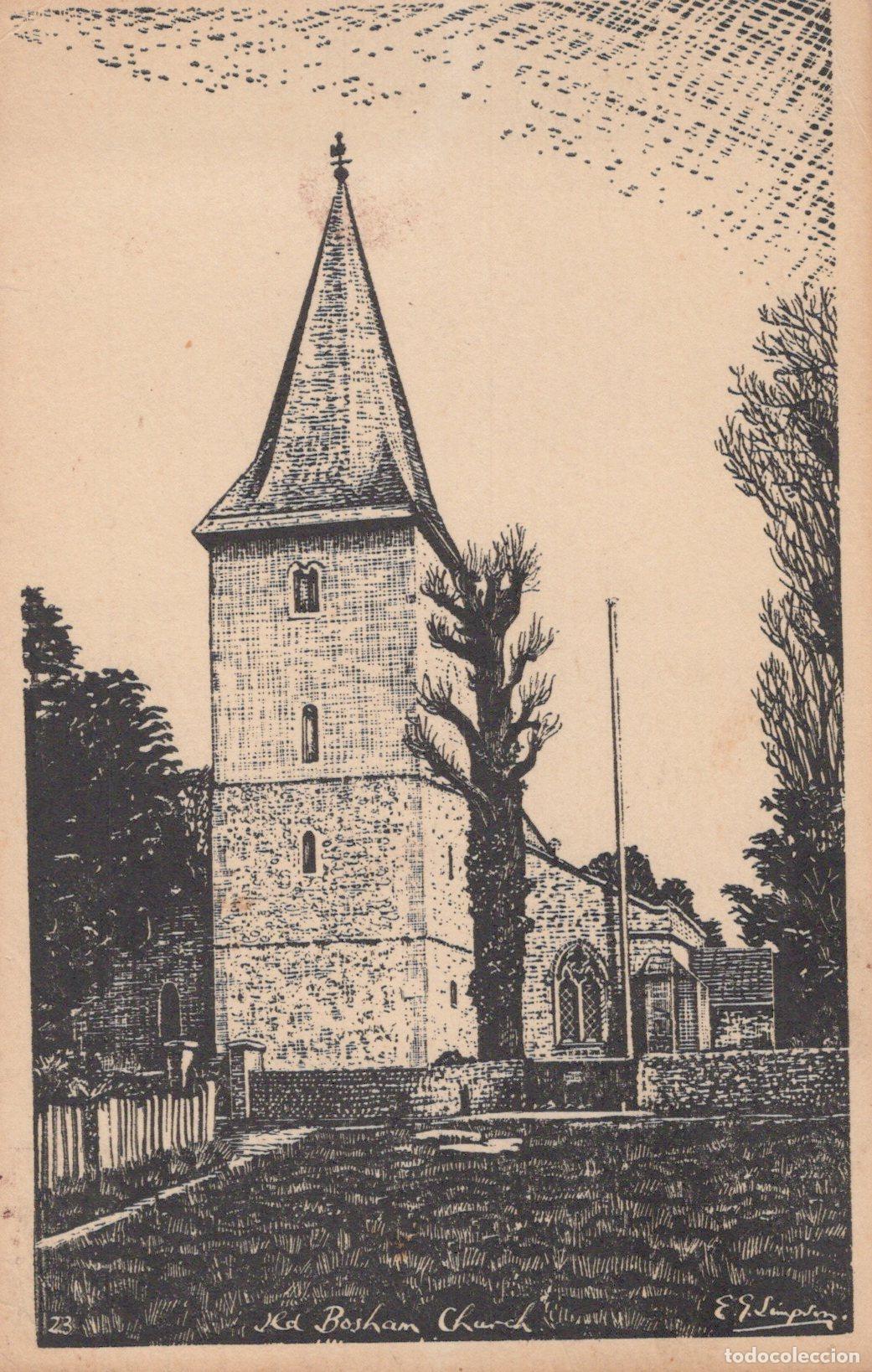 Postcards: United Kingdom Bosham Old Church Sussex *YAK113