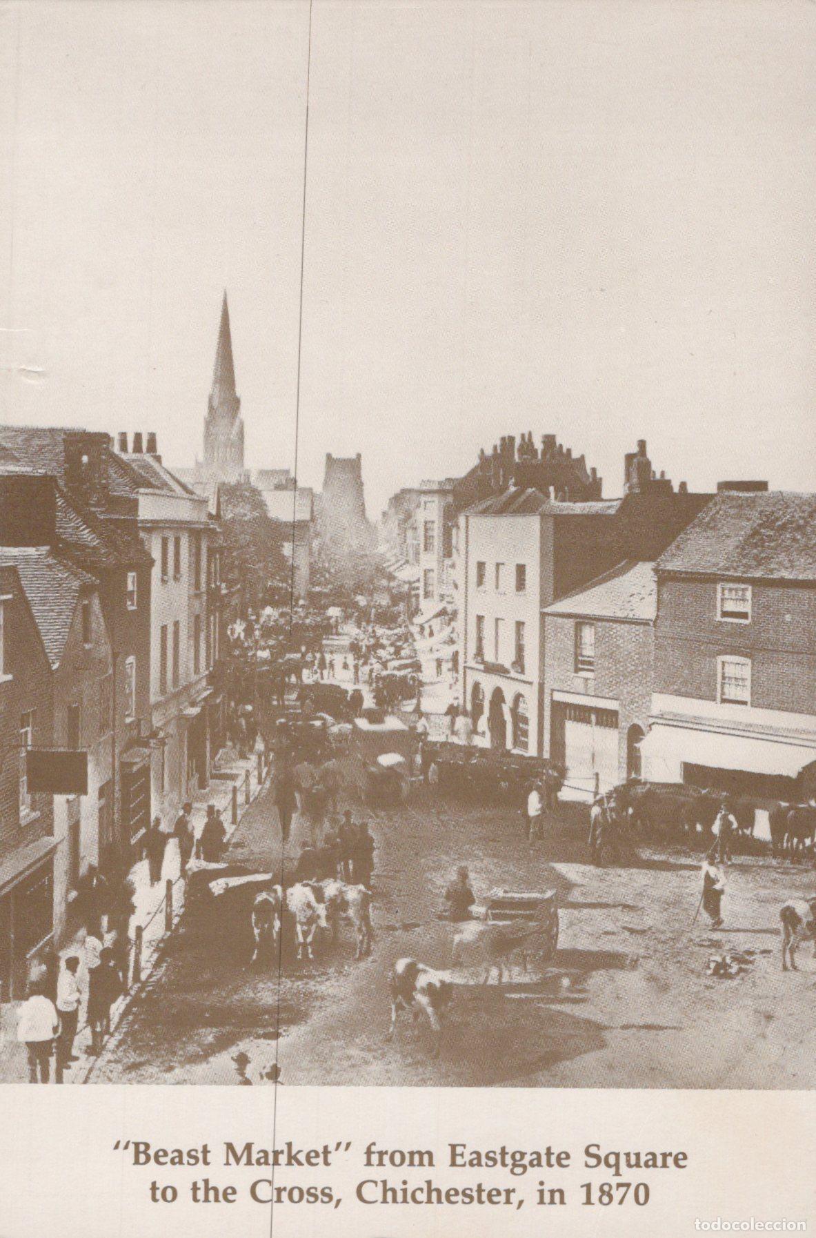 Postais: United Kingdom Chichester Beast Market Eastgate Square Cross *YAK105