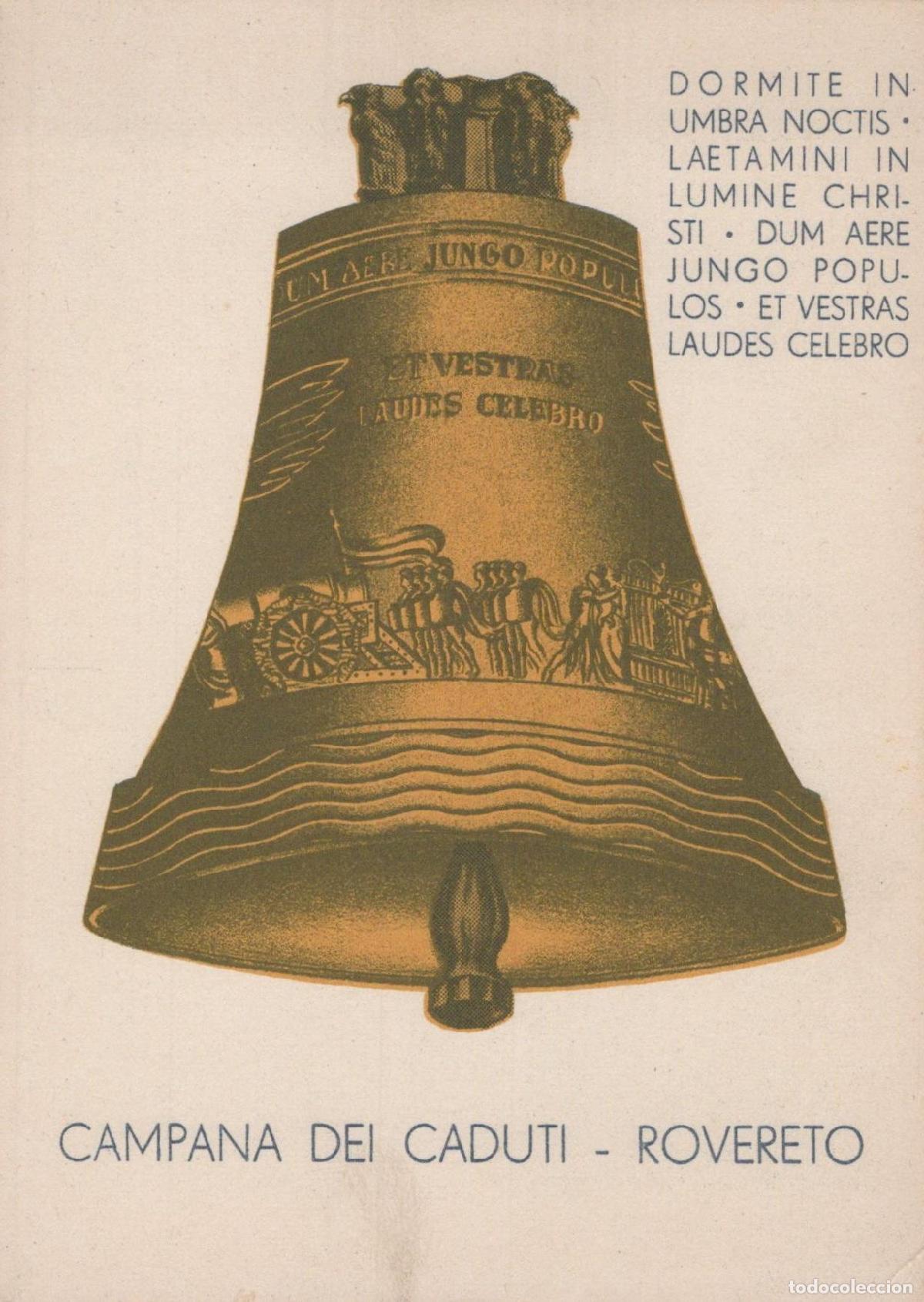 Postkarten: Italy Rovereto Campana Dei Caduti Religion Posted Unposted *YAK096