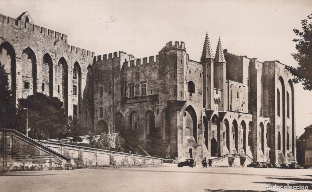 Cartoline: France Avignon Palace des Papes Architecture Posted *YAK120