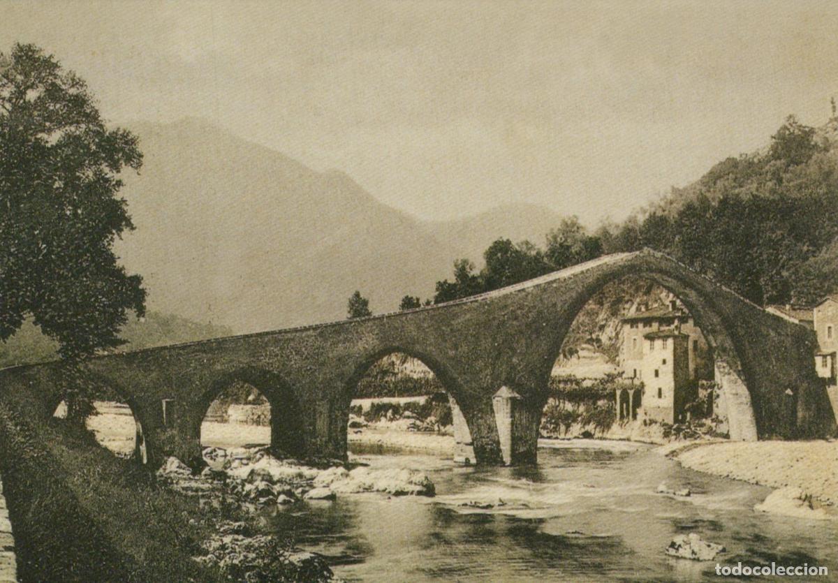 Postcards: Italy Borgo a Mozzano Devil's Bridge Lucca *YAK156