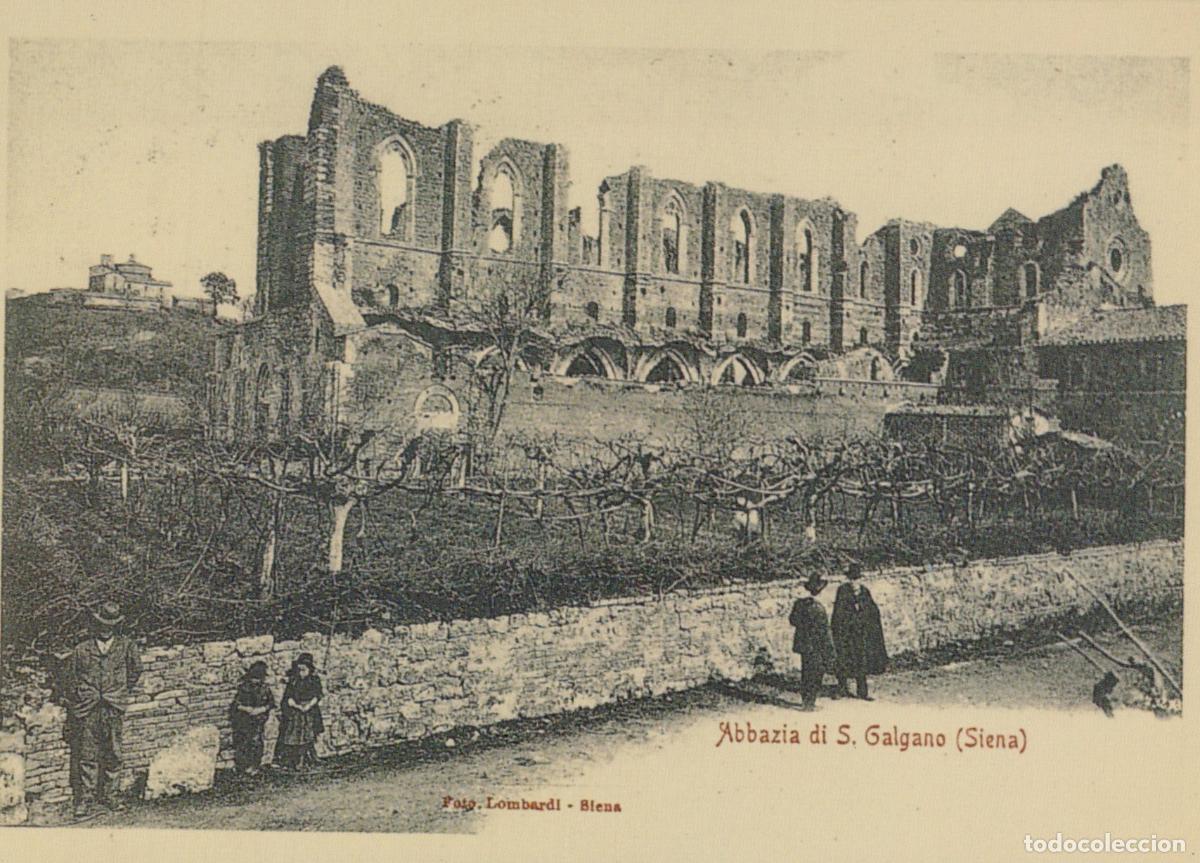 Cartoline: Italy Chiusdino Abbazia San Galgano Rovine Architecture Unposted *YAK143