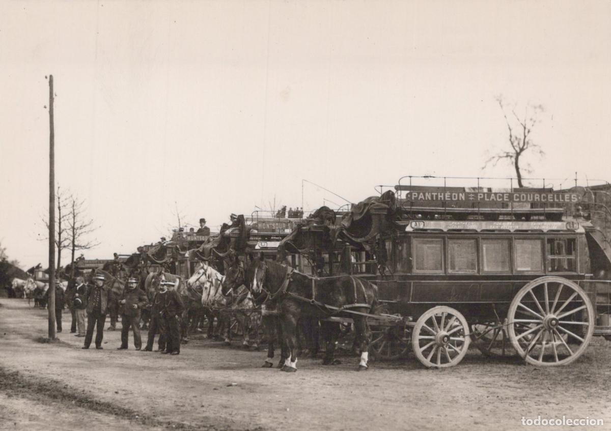 Postkarten: France Paris Horse Omnibus Public Transport *YAK132