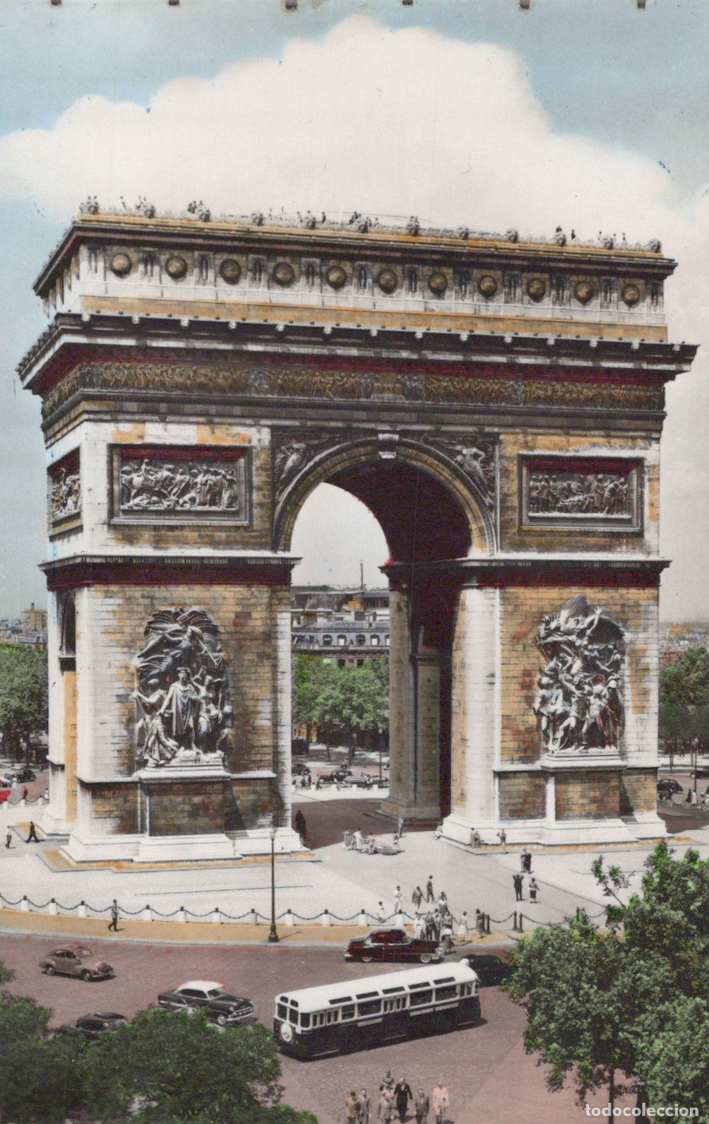Postkarten: France Paris Ile Arc Triomphe Architecture Unposted *YAK178