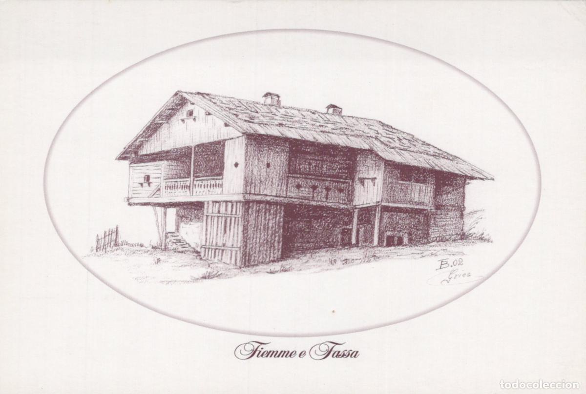 Postkarten: Italy Gries Canazei Rustico Architecture Posted Unposted *YAK138