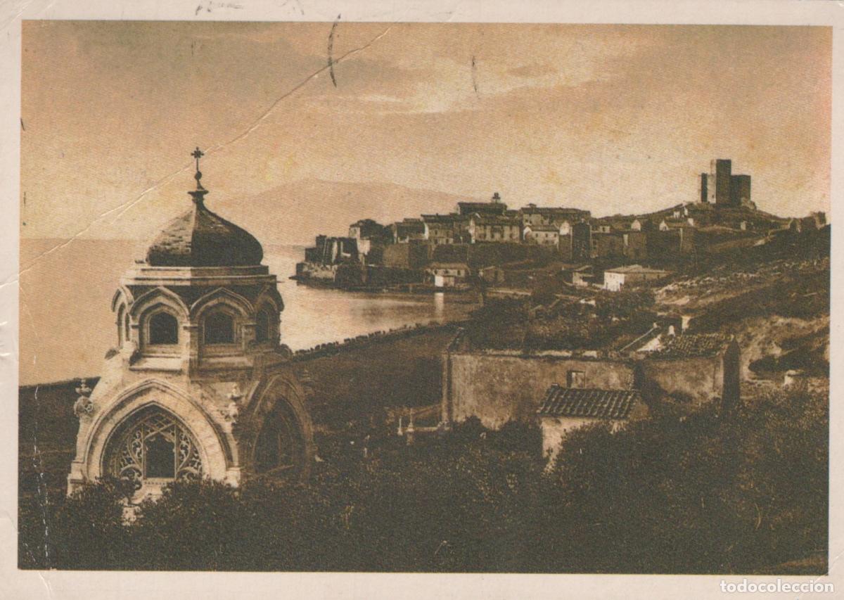 Postais: Italy Talamone View Panoramic Con Church Castello Posted *YAK148