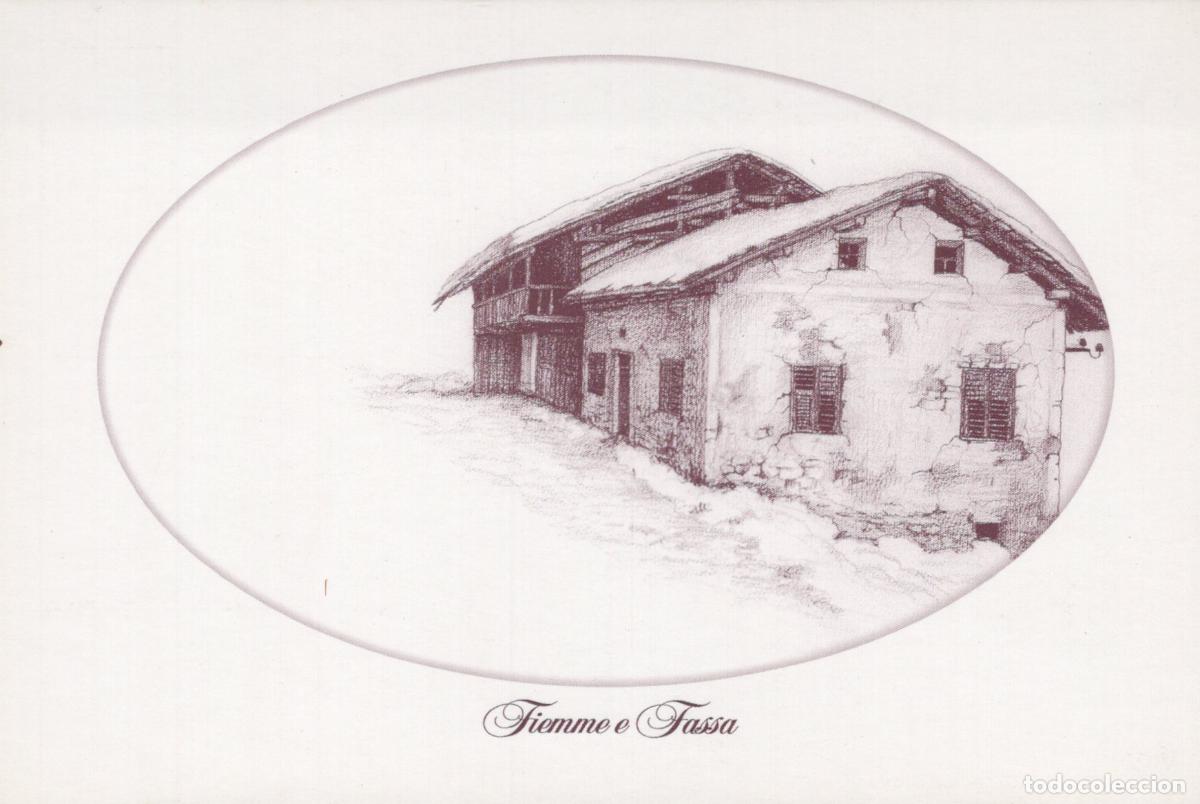 Postkarten: Italy Pozza Casa Rustica Fiemme Fassa Unposted *YAK144