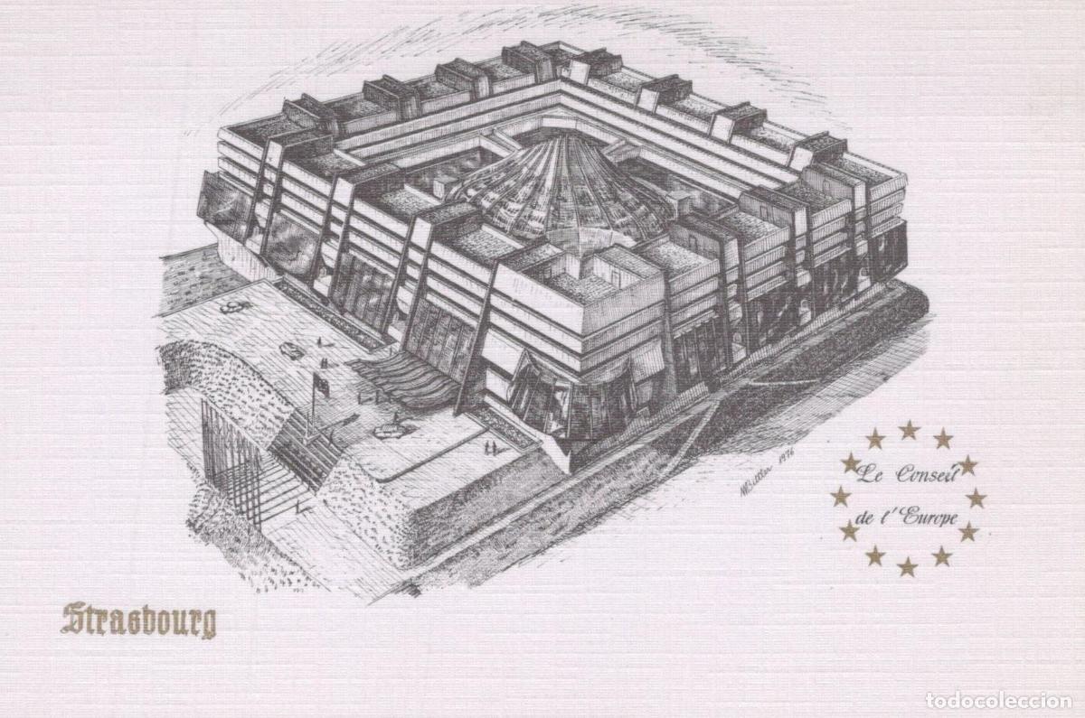 Cartoline: France Strasbourg Conseil L Europe Architecture Unposted *YAK159