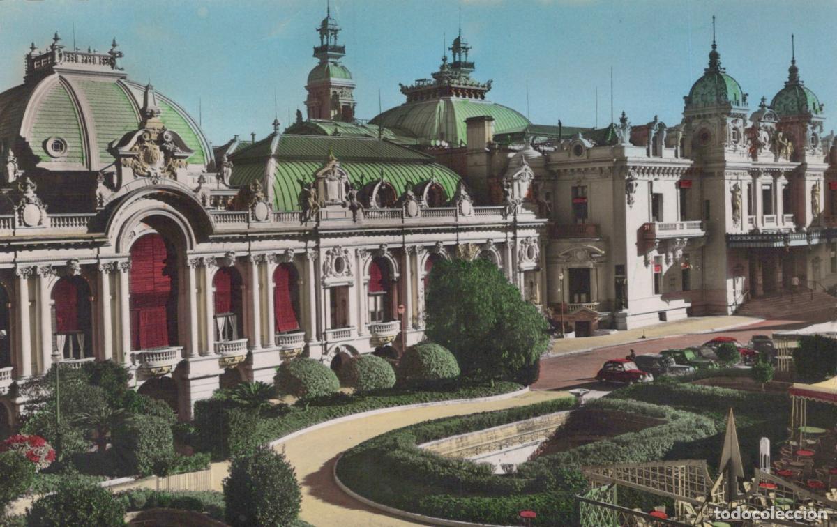Postcards: Monaco Monte Carlo Casino Jardins Architecture Real Photo Unposted *YAK222