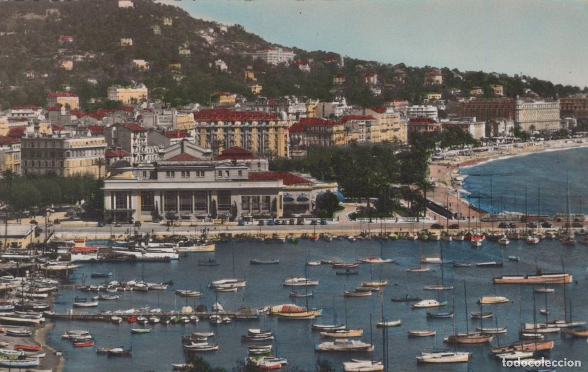 Postcards: France Cannes Le Port le Casino Seaport Real Photo Unposted *YAK223