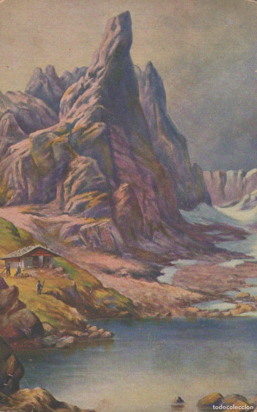 Postcards: Spain Cadiz Mountains Lago Architecture Postal *YAK175