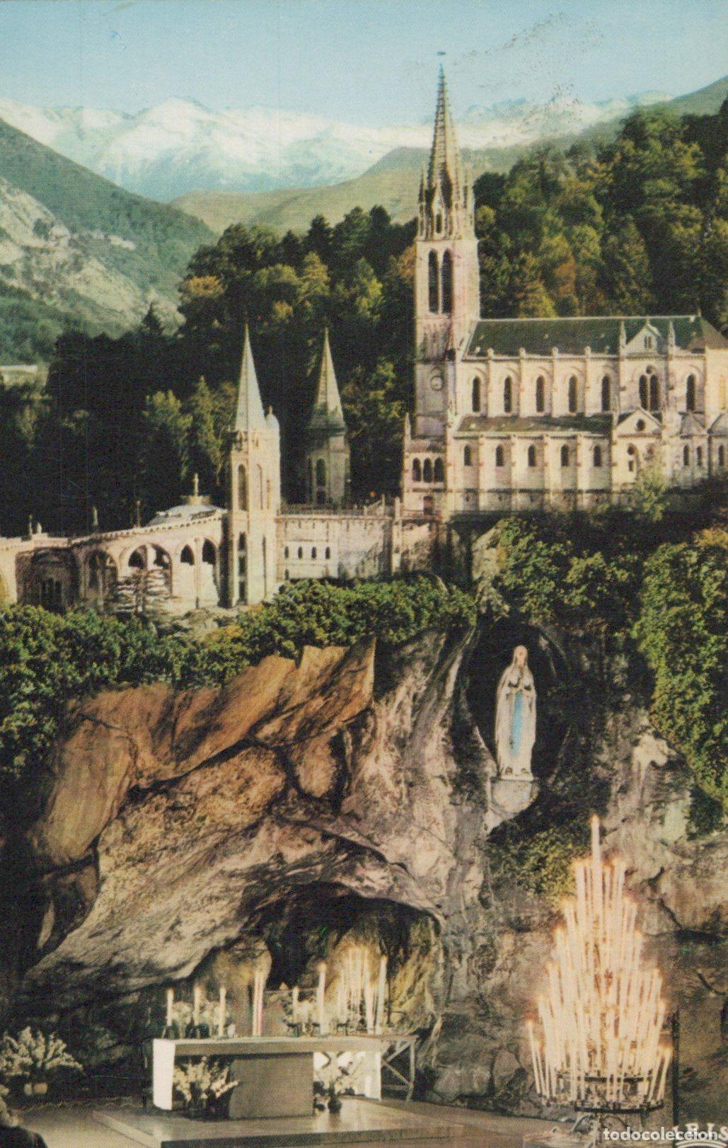 Postais: France Lourdes Grotte Basilique Religion Unposted *YAK185