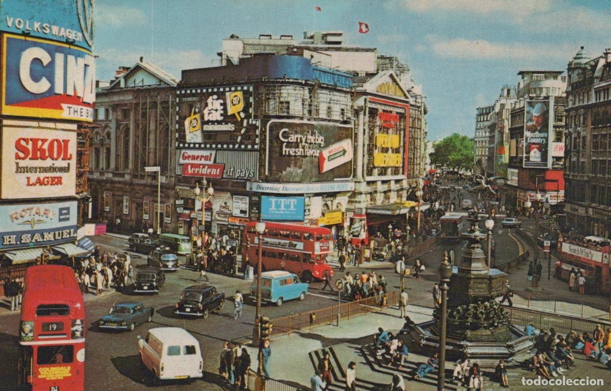 Postales: United Kingdom London Piccadilly Circus Cityscape *YAK273