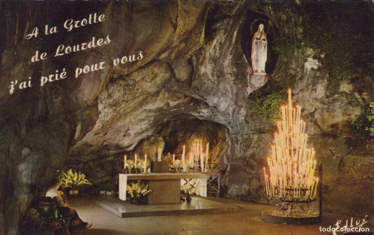 Postales: France Lourdes Grotte Miraculeuse Religion Posted *YAK303