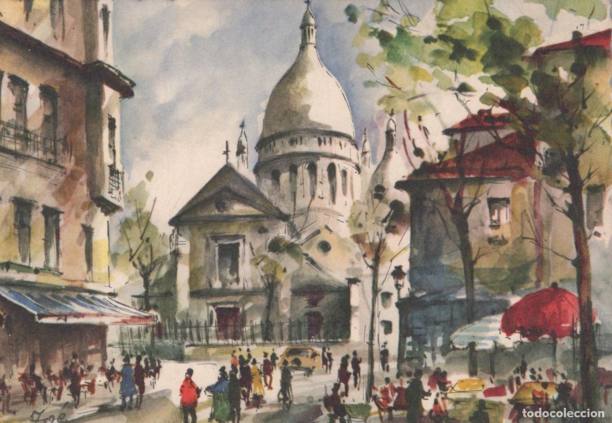 Postales: France Paris Montmartre Place du Tertre *YAK341