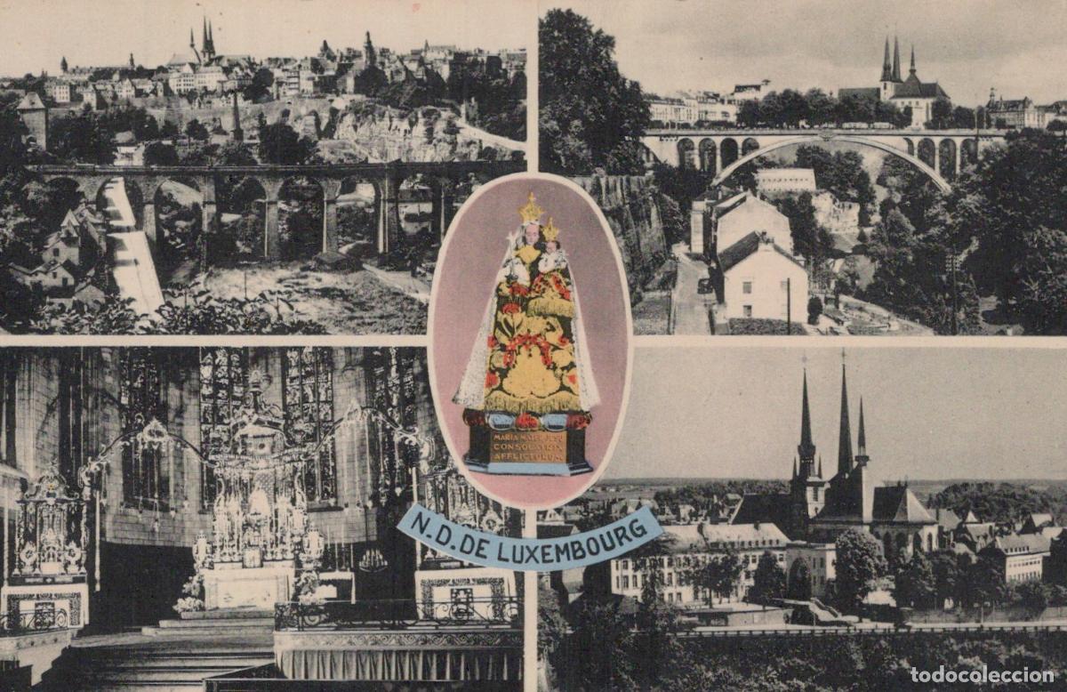 Postkarten: Luxembourg Luxembourg Ville Viaducts Cathedral Notre Dame Architecture *YAK259