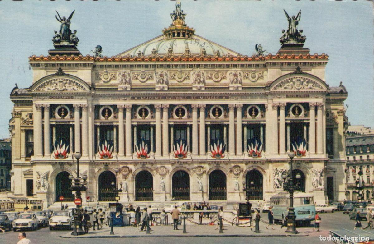 Postkarten: France Paris Opera Garnier Architecture *YAK250