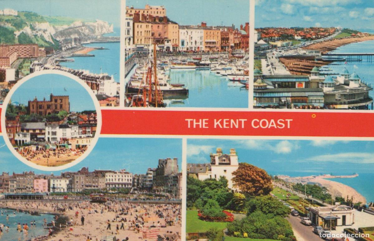 Cartes Postales: United Kingdom Kent Coast Multiview Dover Ramsgate Margate *YAK274