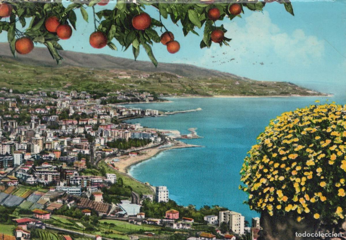 Postais: Italy San Remo Riviera Dei Fiori Panorama Da Ponente *YAK358