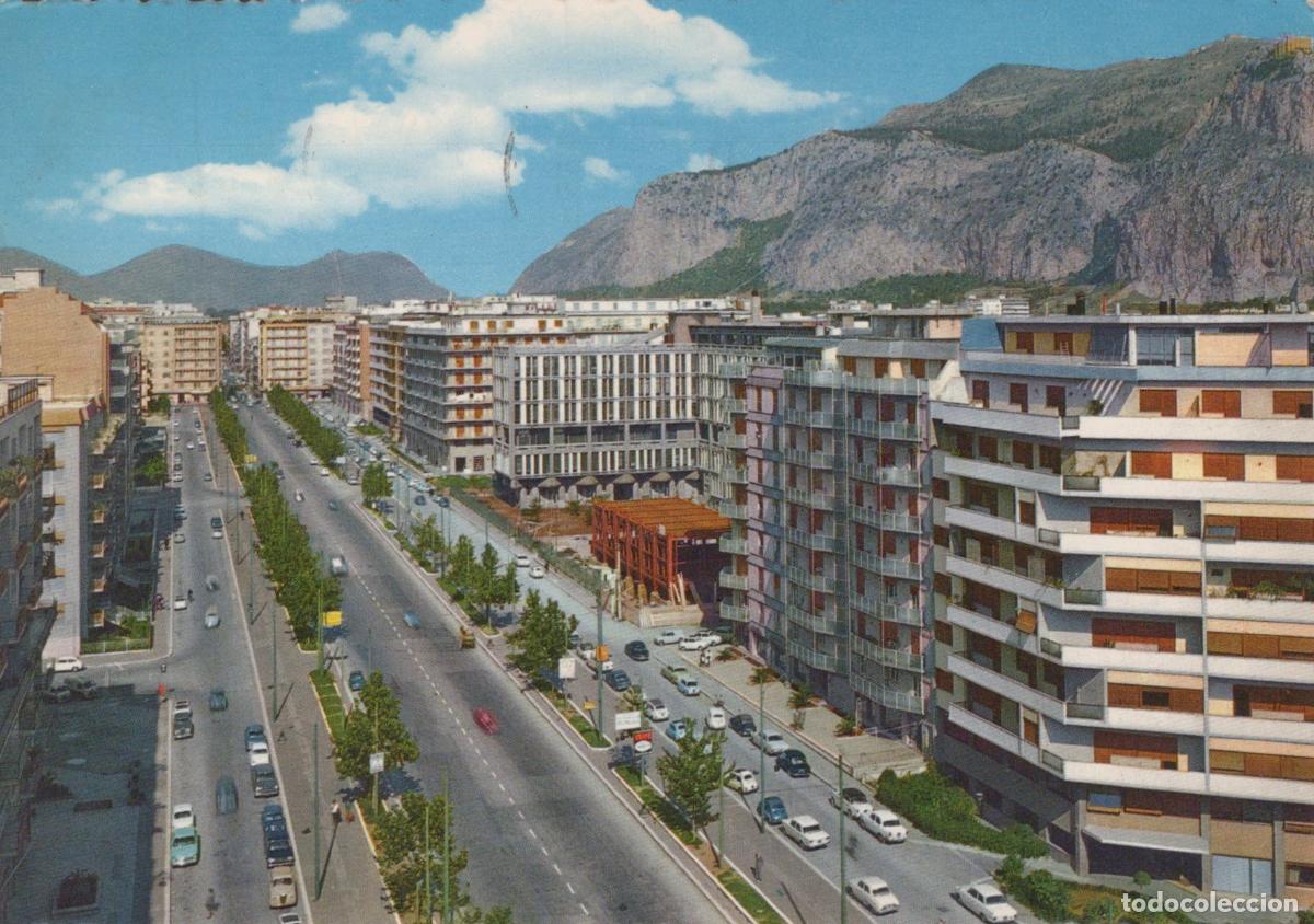 Cartoline: Italy Palermo Via Rome Nuova Architecture Landscape Posted *YAK411