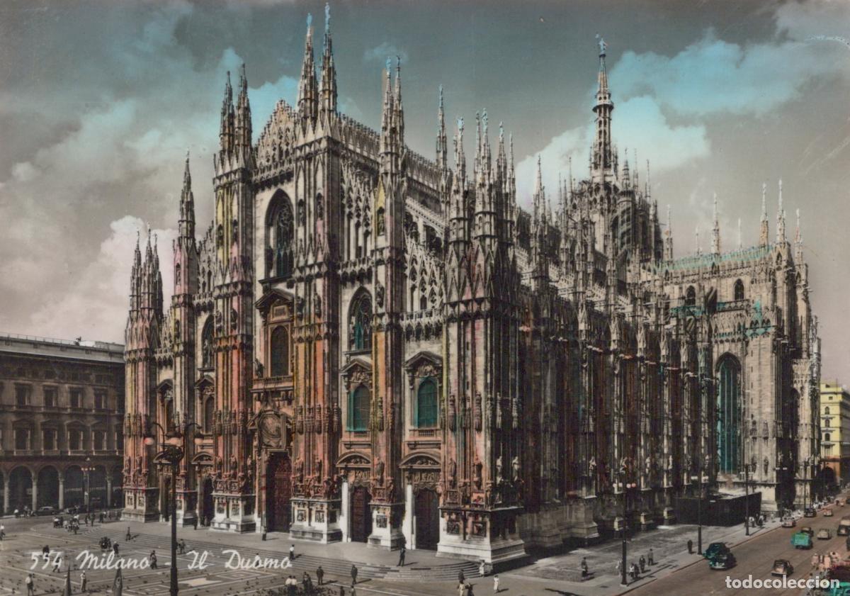 Cartoline: Italy Milano Duomo Architecture Cathedral Gotica Posted Real Photo *YAK397