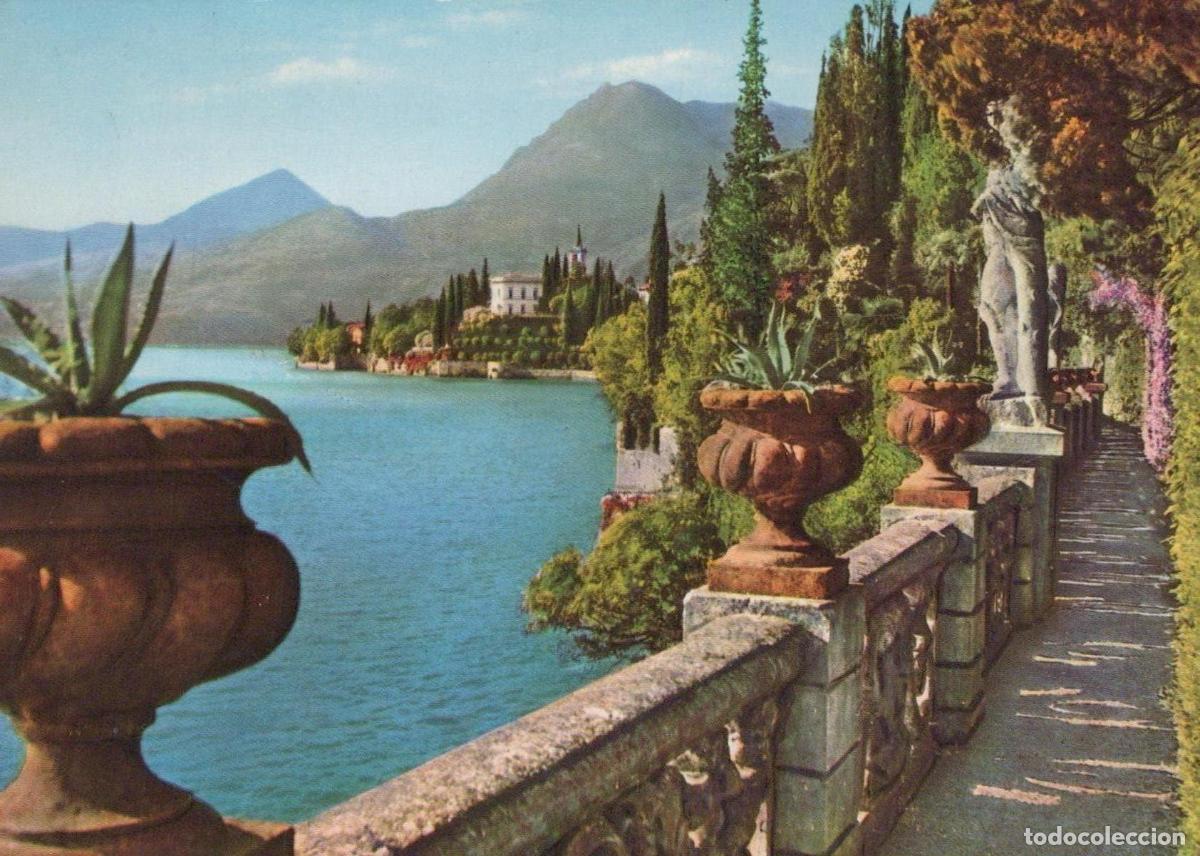 Cartoline: Italy Varenna Lago Como Giardini Villa Cipressi Landscape *YAK421