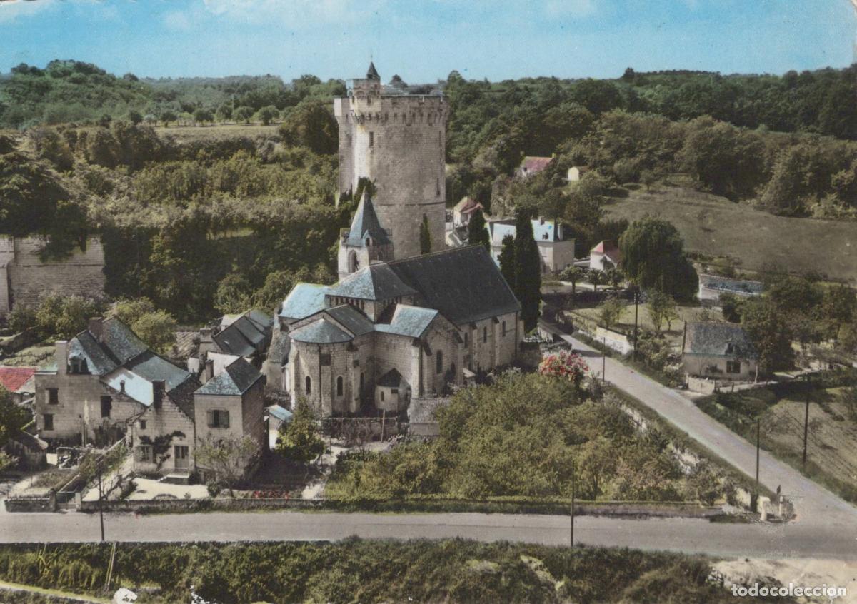 Cartoline: France Montreuil Bellay Castle and Surrounding Village *YAK402