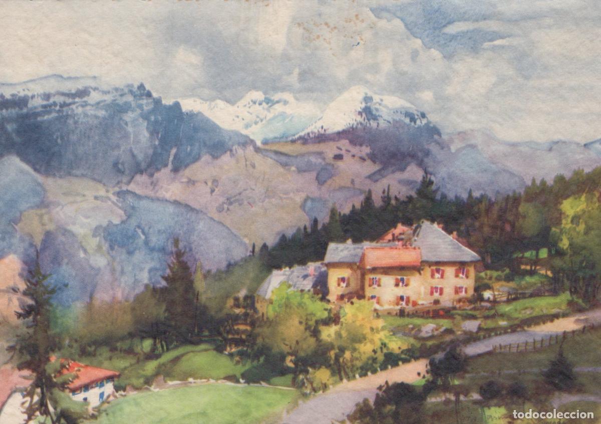 Cartoline: Italy Folgaria Mountain Landscape Houses *YAK446