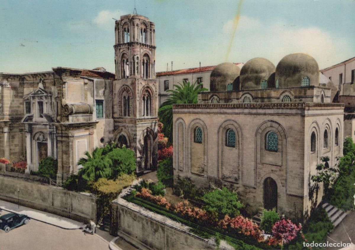Postais: Italy Palermo Church della Martorana Architecture Posted *YAK448