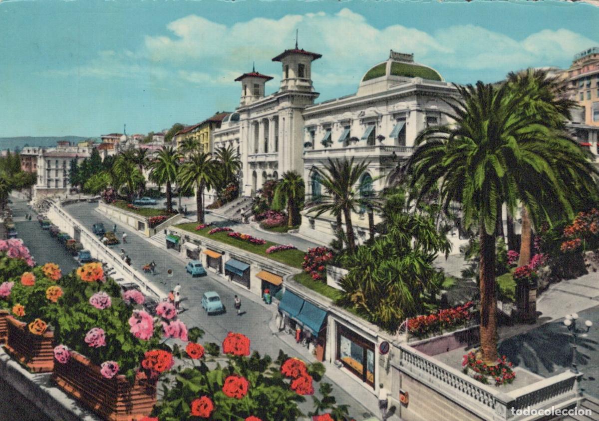 Postales: Italy San Remo Casino Municipale Architecture Fiori Posted *YAK462