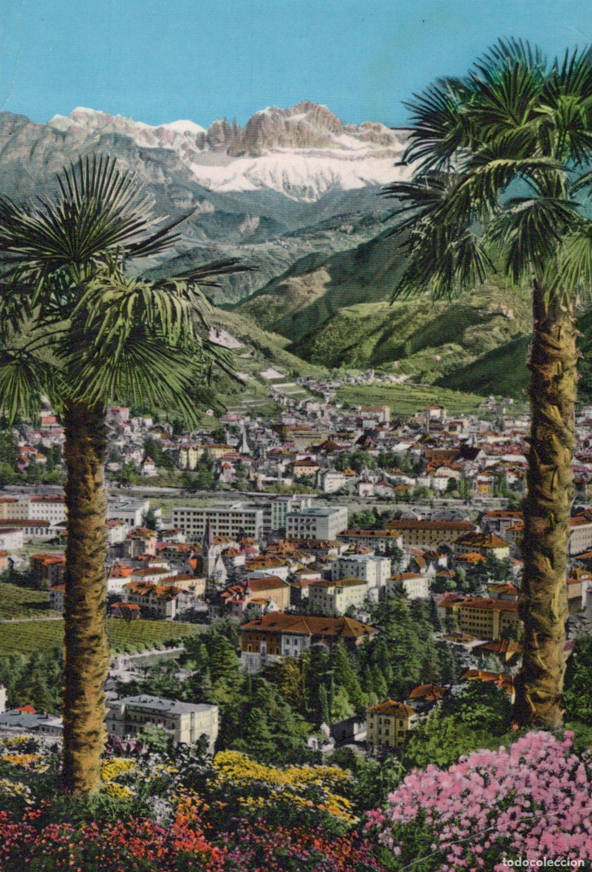 Cartoline: Italy Bolzano Italy Panorama Con Catinaccio Rosengarten Posted *YAK491