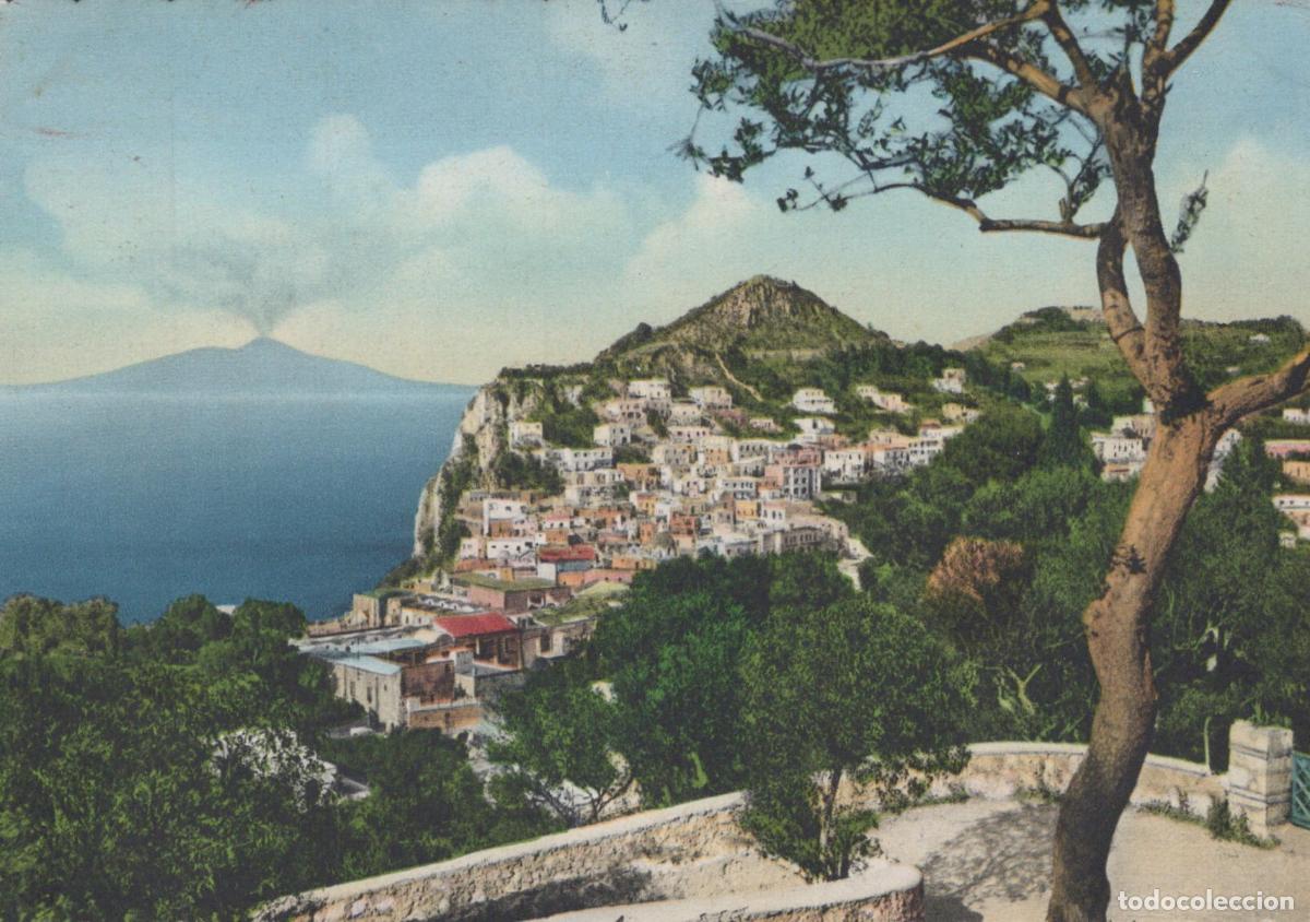 Cartes Postales: Italy Capri Panorama General Golfo Napoli Posted *YAK463