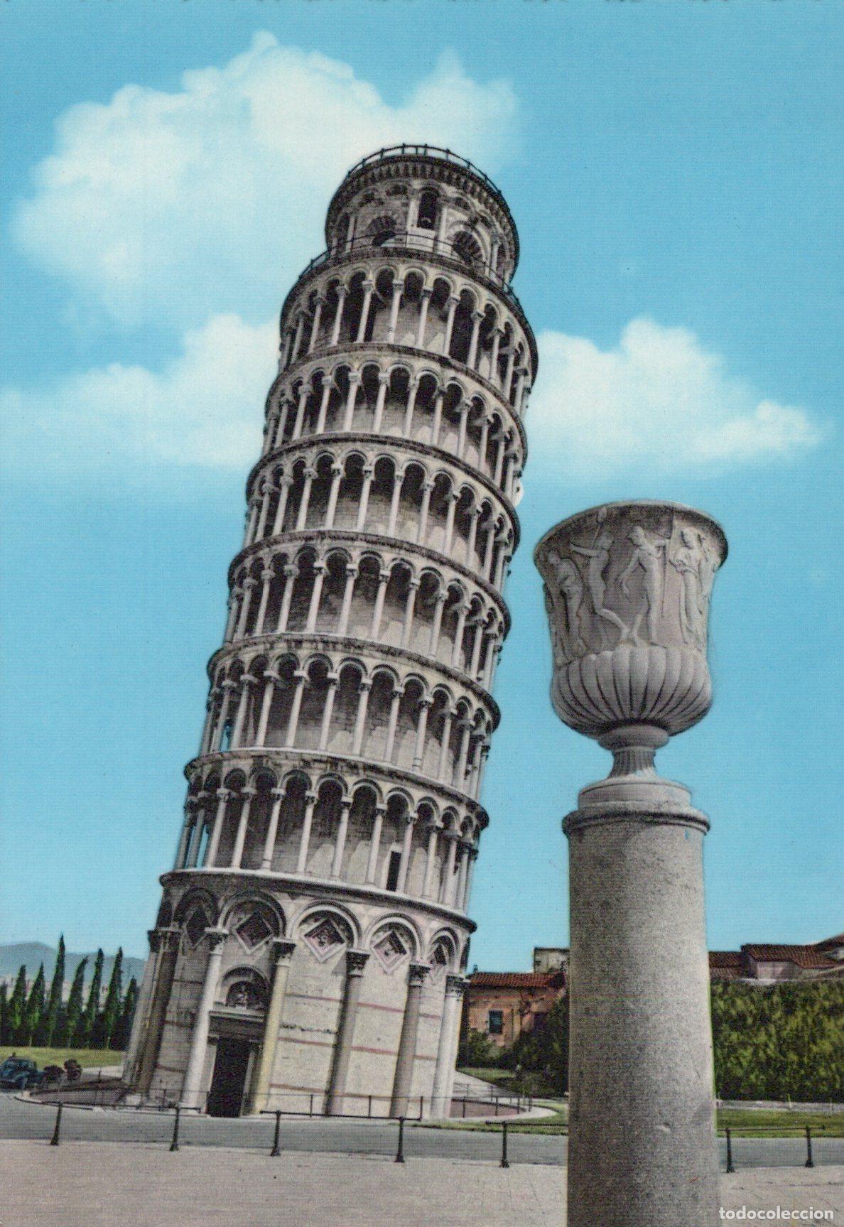 Cartes Postales: Italy Pisa Torre Pendente Architecture Unposted *YAK488