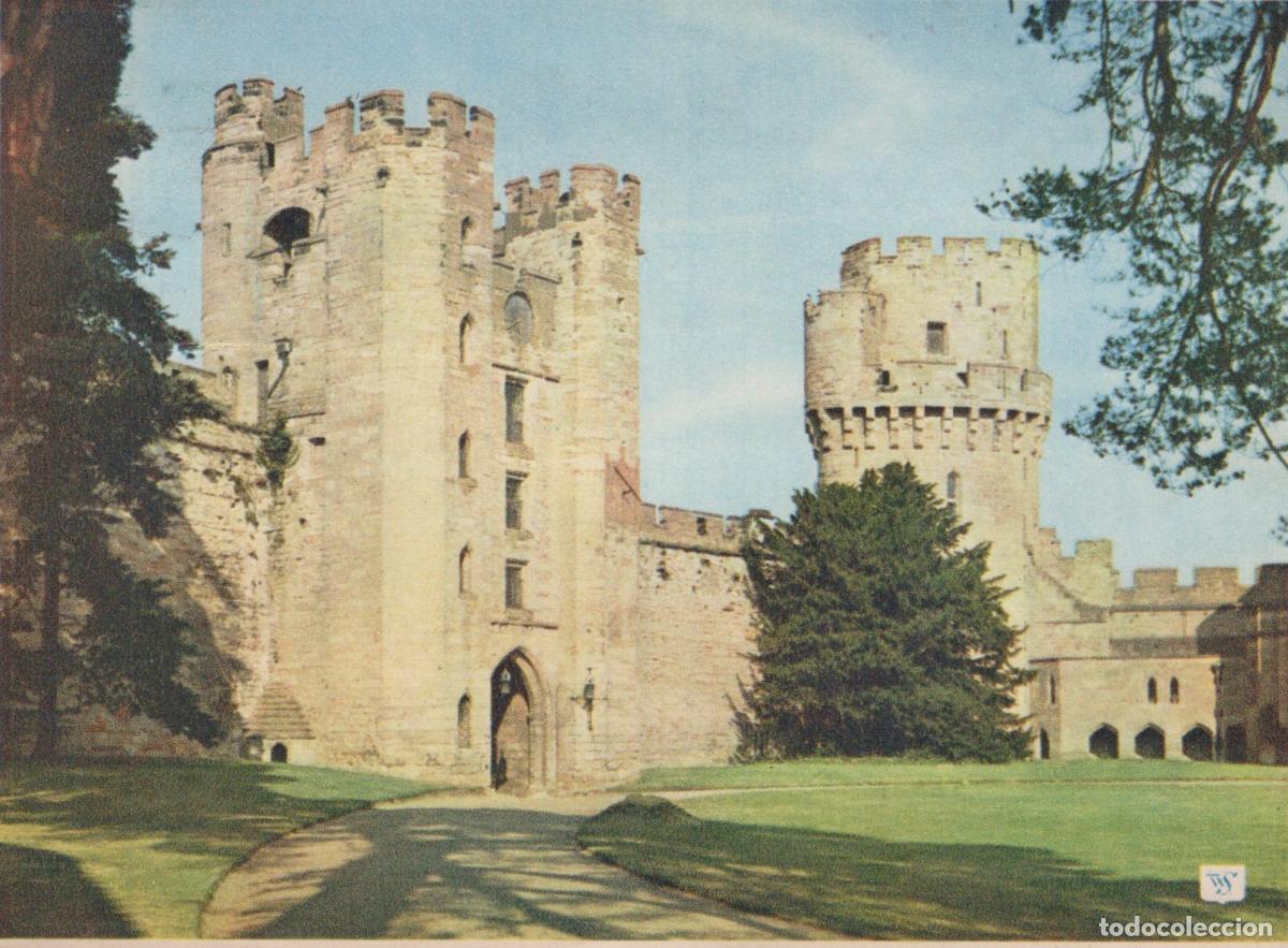 Cartes Postales: United Kingdom Warwick Castle Clock Tower and Caesar's Tower *YAK339