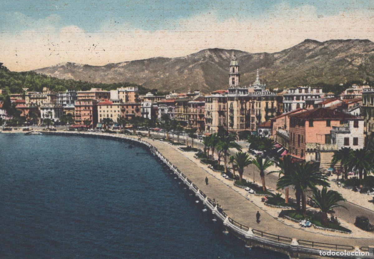 Cartes Postales: Italy Rapallo L Asseggiata Mare Lungomare Architecture Landscape *YAK330