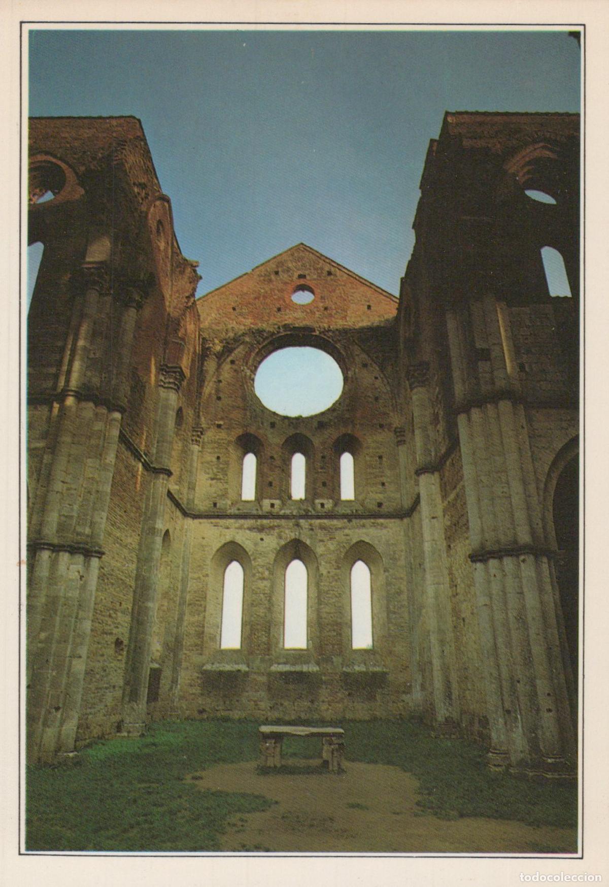 Postais: Italy Chiusdino Abbazia San Galgano Architecture Unposted *YAK512