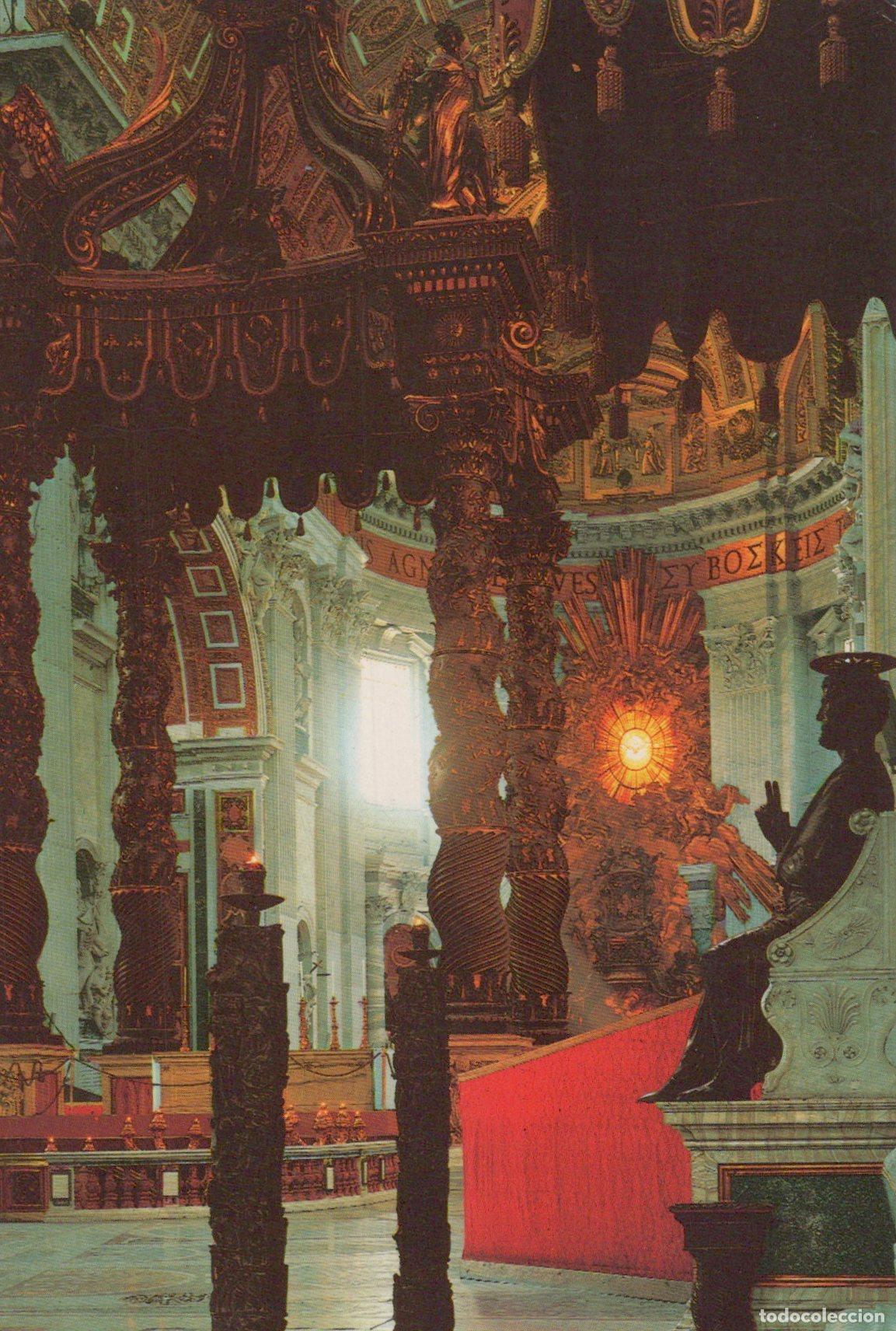 Postais: Vatican City St Peter Basilica Interior *YAK522