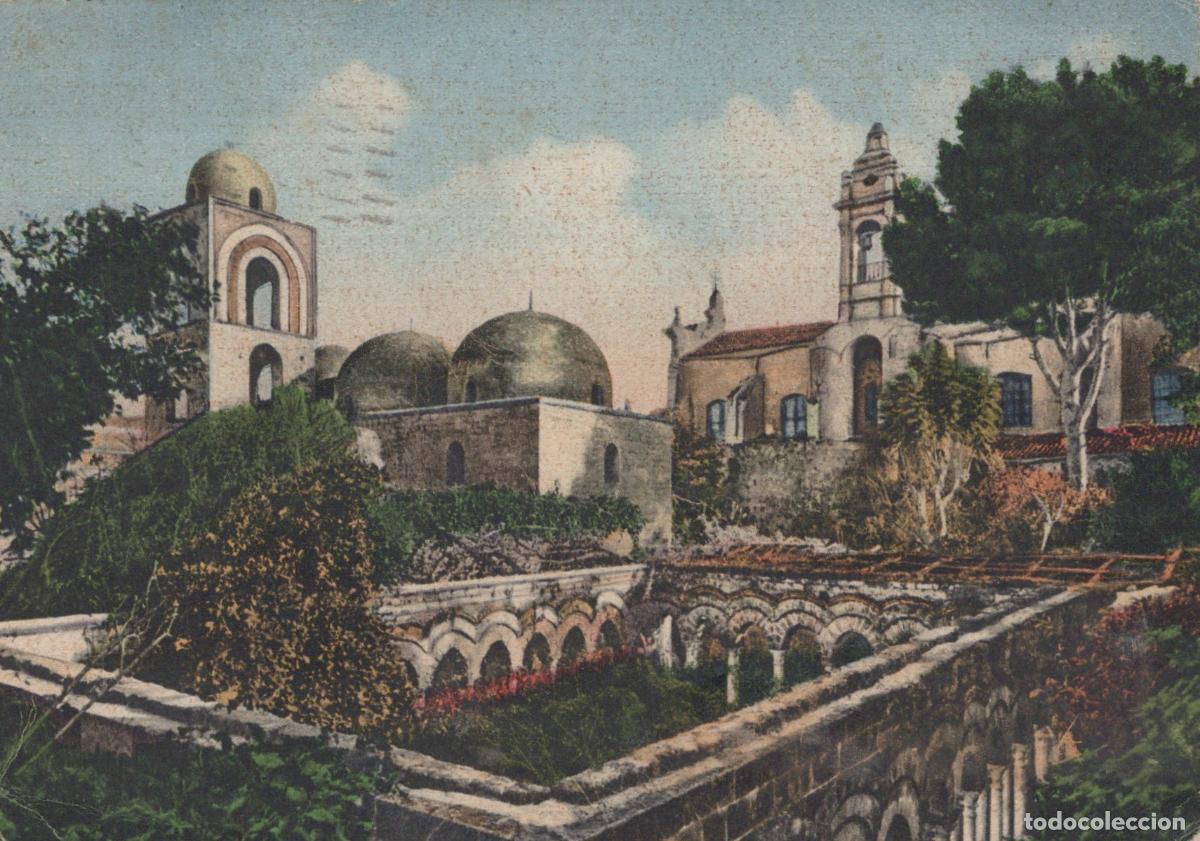 Postais: Italy Palermo Church S Giovanni Degli Eremiti Architecture Posted *YAK340