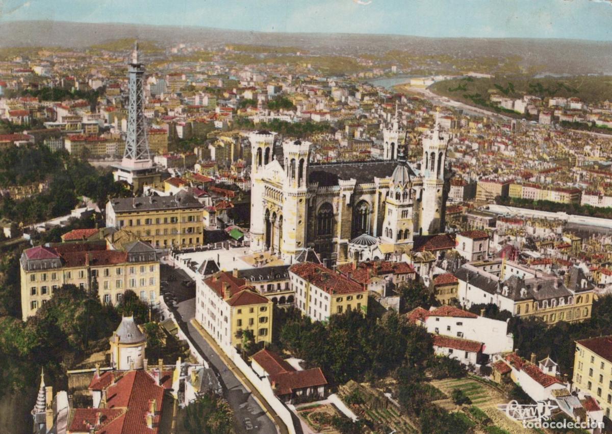 Postais: France Lyon Basilique Fourviere Architecture Tour Radio Real Photo *YAK345