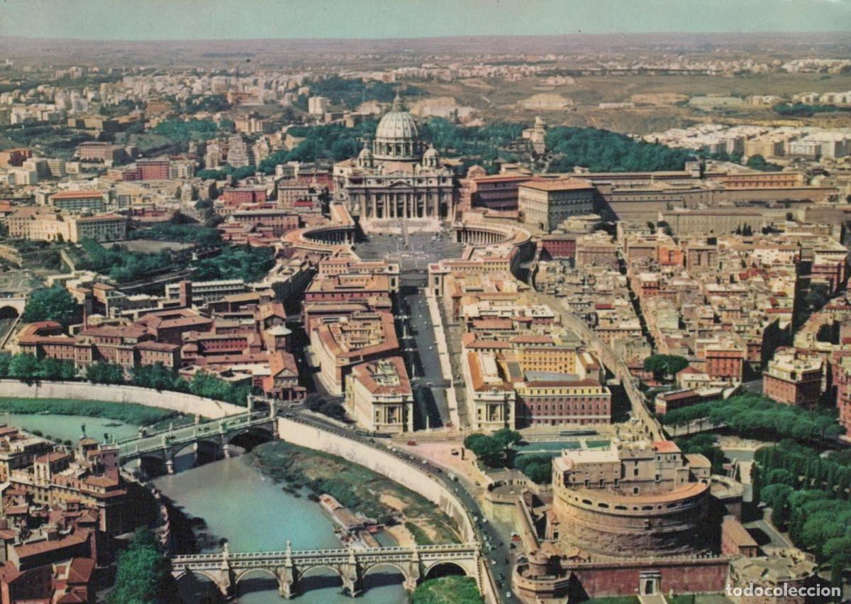Postais: Italy Rome View Aerial Via della Conciliazione St Peter *YAK350