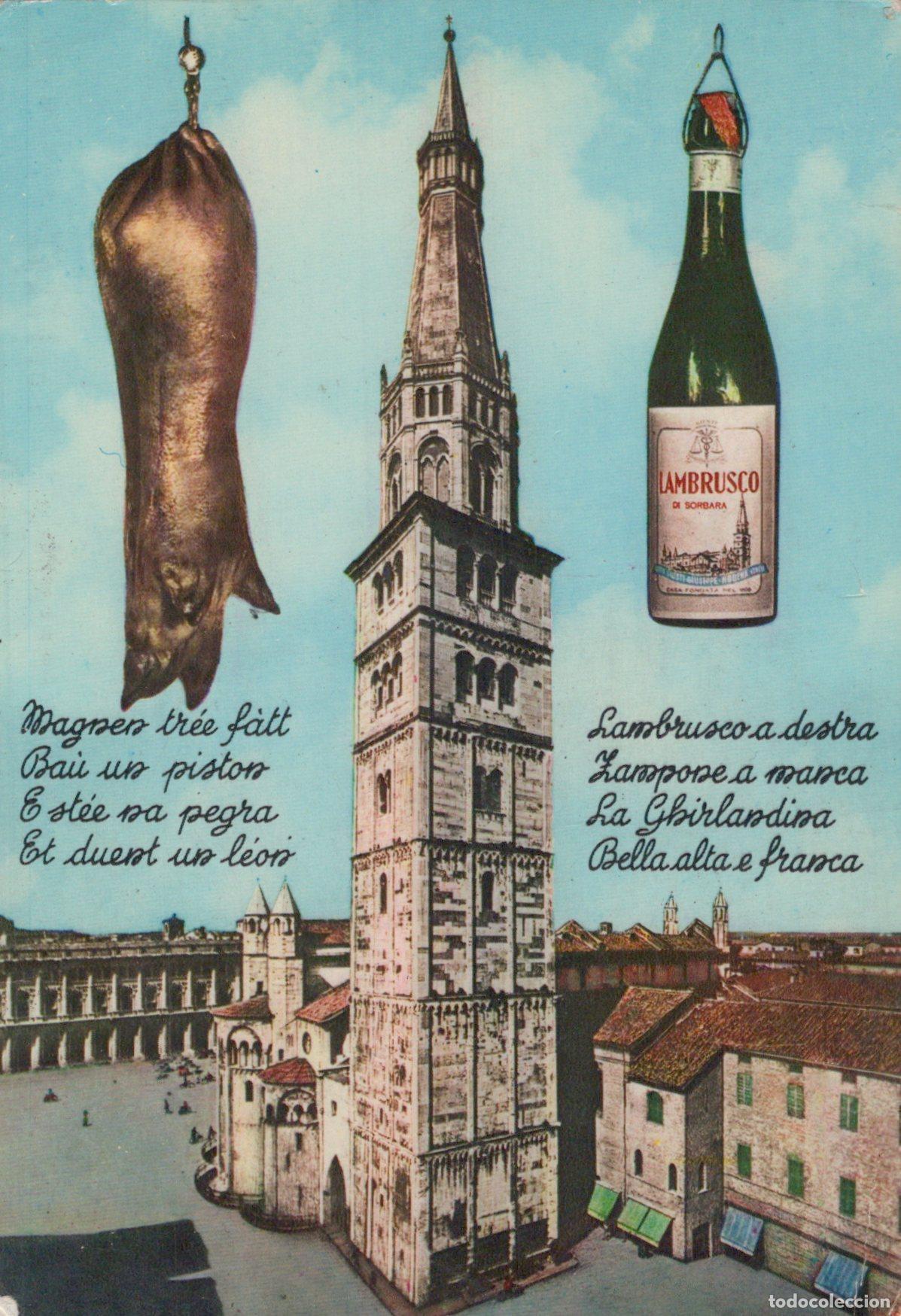 Postais: Italy Modena Torre Ghirlandina Architecture Posted *YAK571