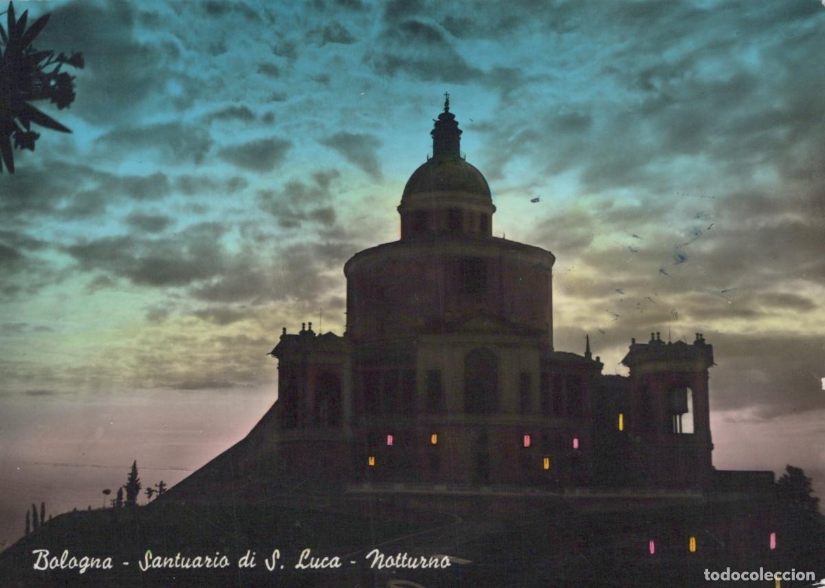 Postais: Italy Bologna Santuario S Luca Notturno Posted *YAK360