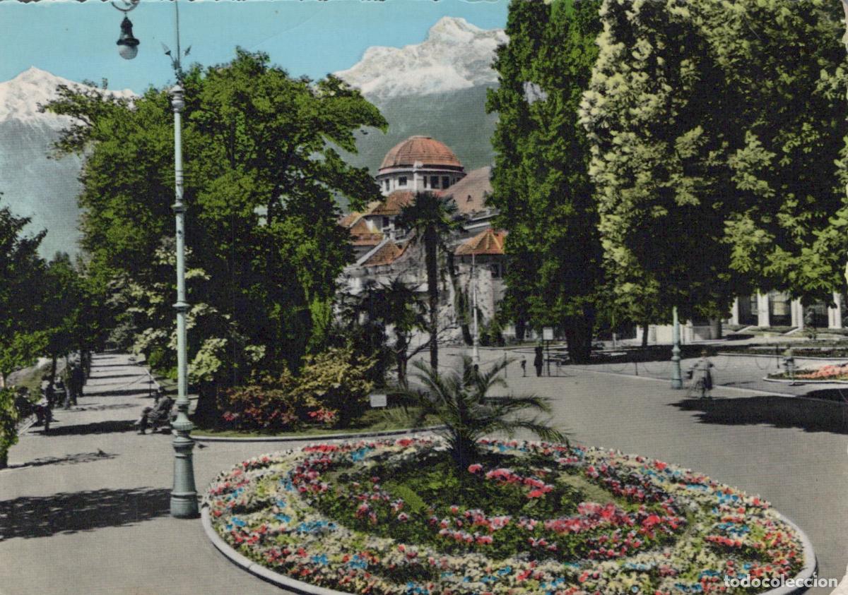 Postais: Italy Merano Passeggiata Casino Architecture Posted *YAK365