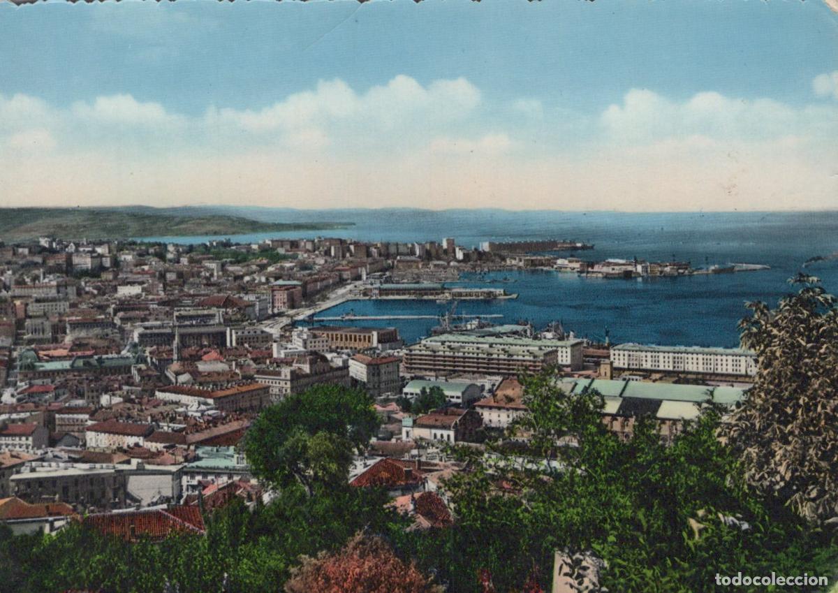 Postais: Italy Trieste Panorama General Citta Porto Posted Unposted *YAK380