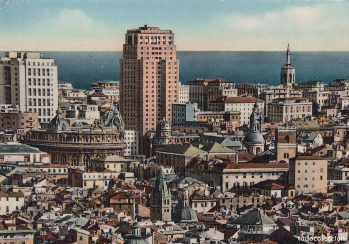 Postais: Italy Genova Panorama Da Castelletto Architecture Posted Unposted *YAK389