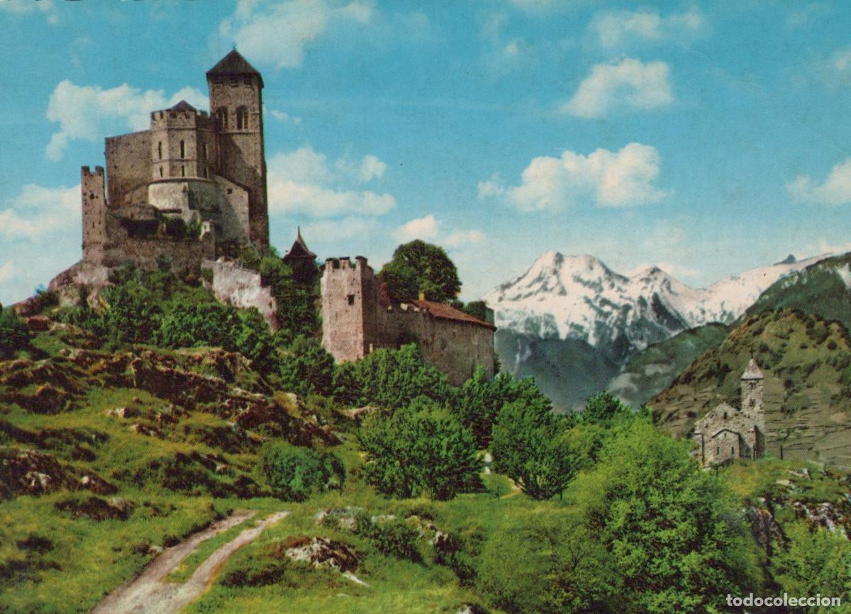 Postais: Switzerland Sion Castle Valere Chapelle Tous les Saints Montagnes *YAK385